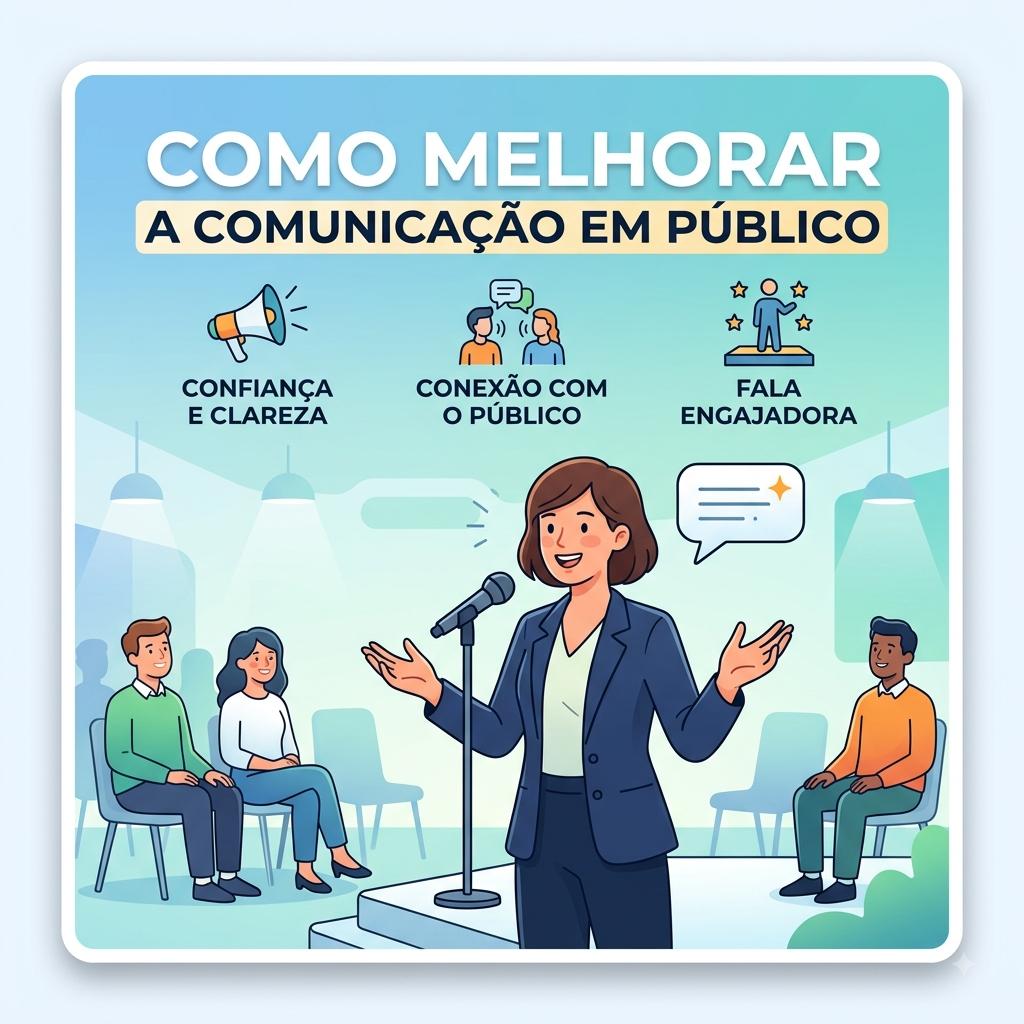 Imagem do bônus Como melhorar a comunicação em público